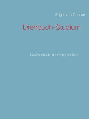 cover image of Drehbuch-Studium